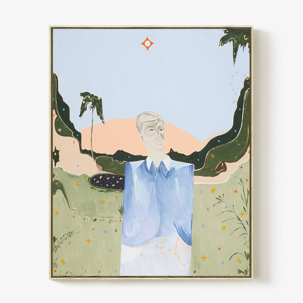 Painting by Anatole Heger