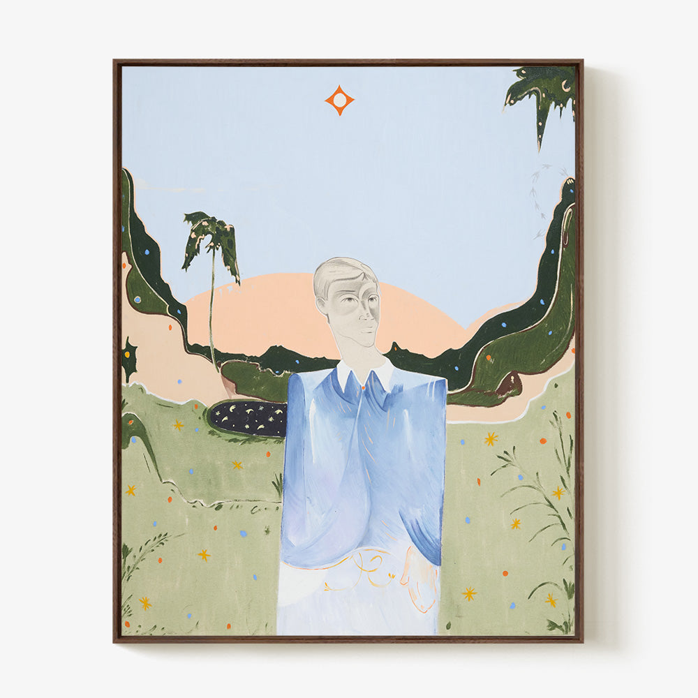 Painting by Anatole Heger