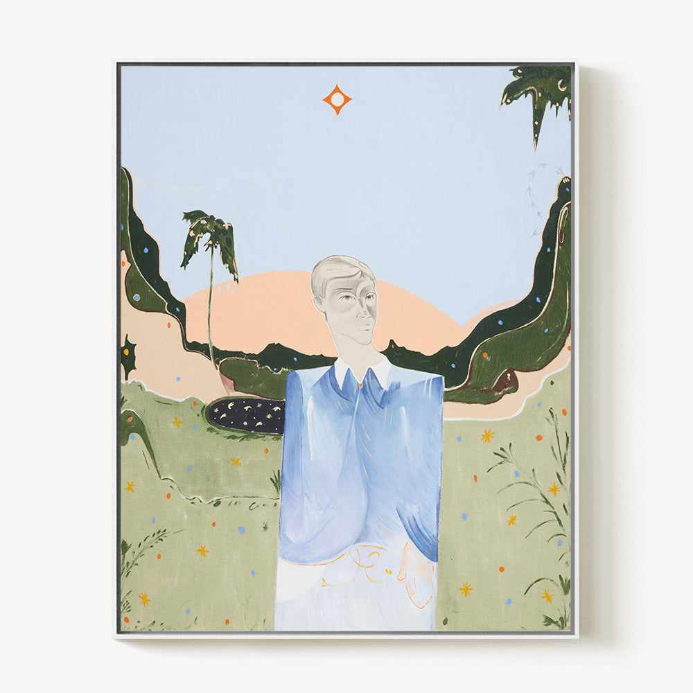 Painting by Anatole Heger