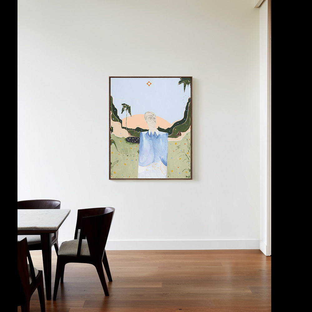 Painting by Anatole Heger