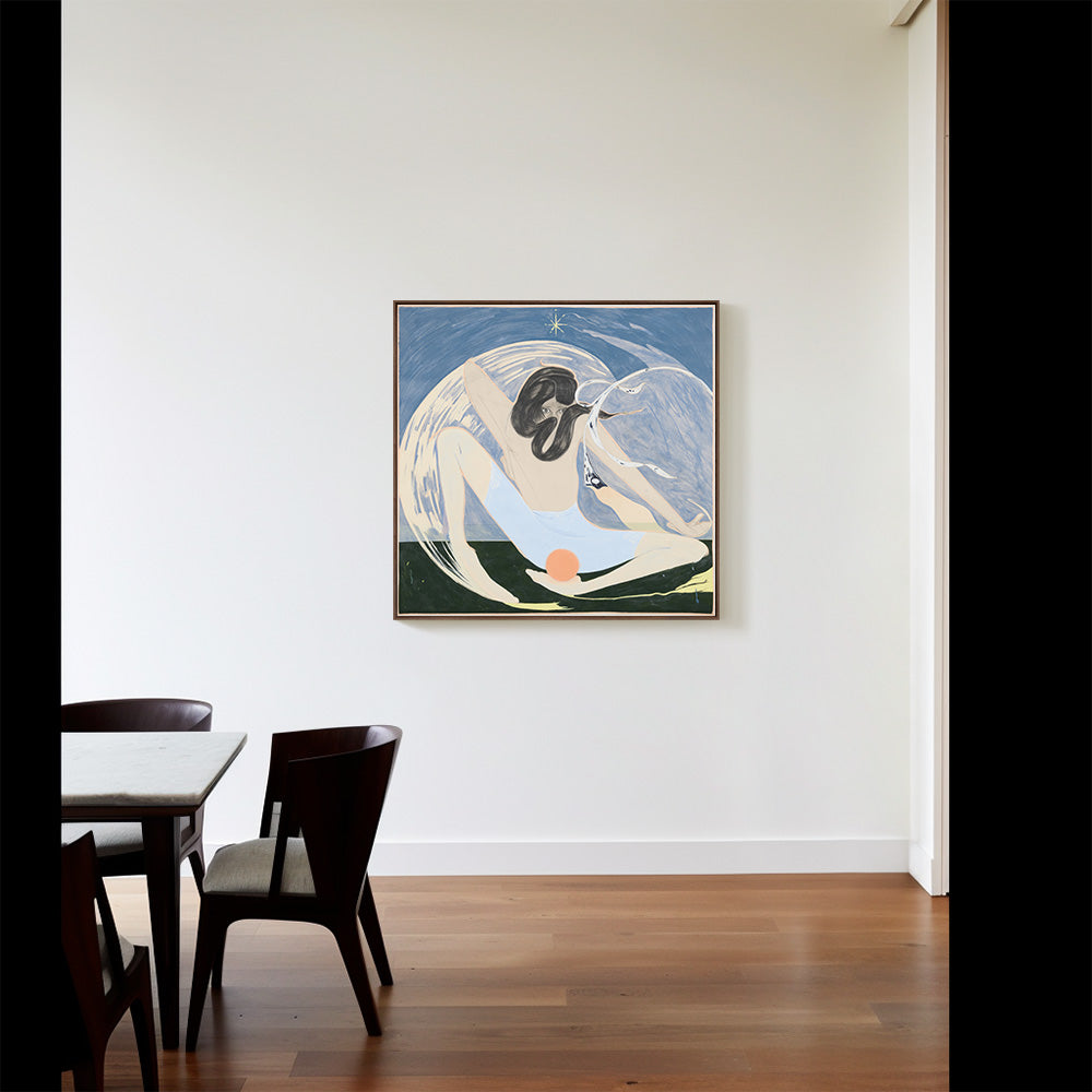 Painting by Anatole Heger