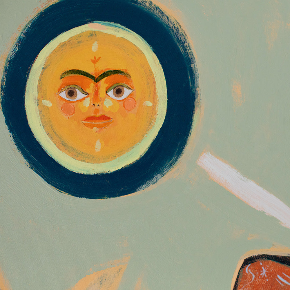 Painting by Anatole Heger