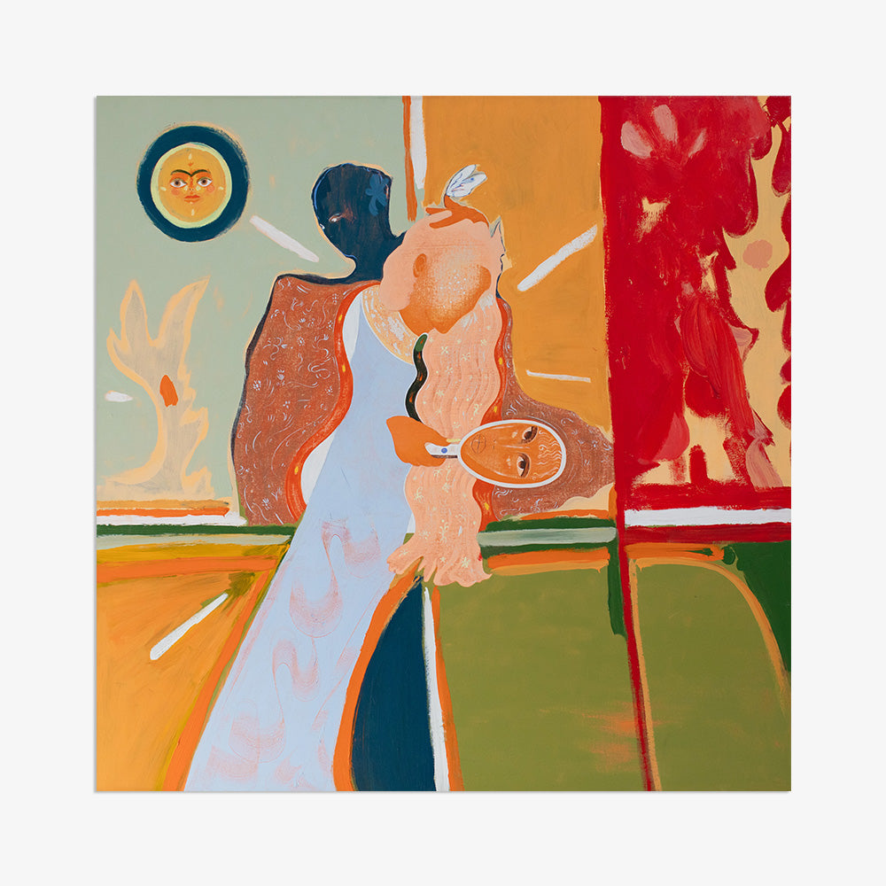 Painting by Anatole Heger