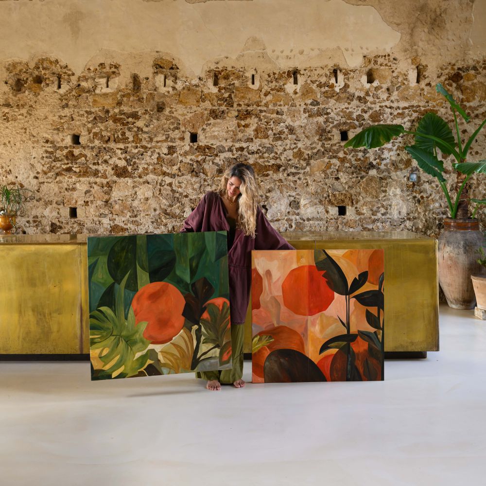 Painting by Júlia Martins Miranda