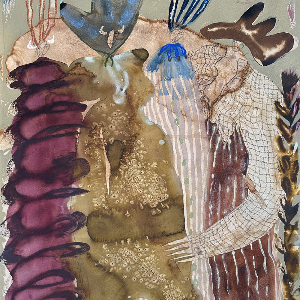 Painting by Caroline Pinney