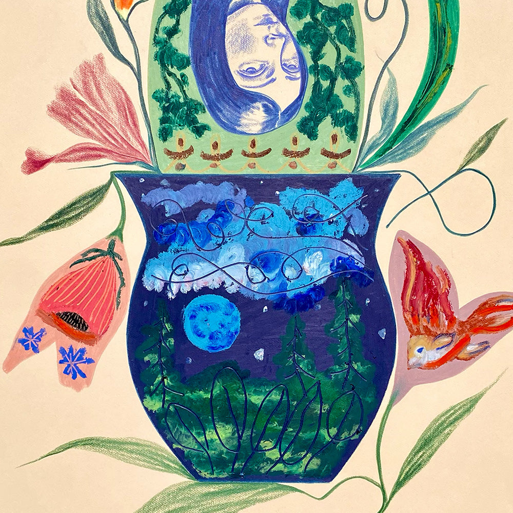 Drawing by Laura Burke