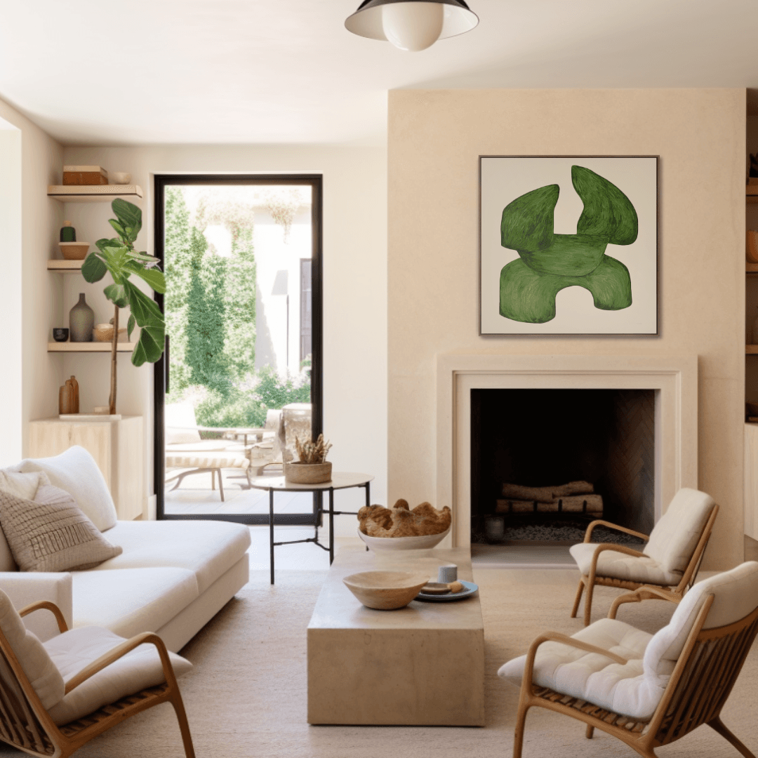 Painting by Virginie Hucher