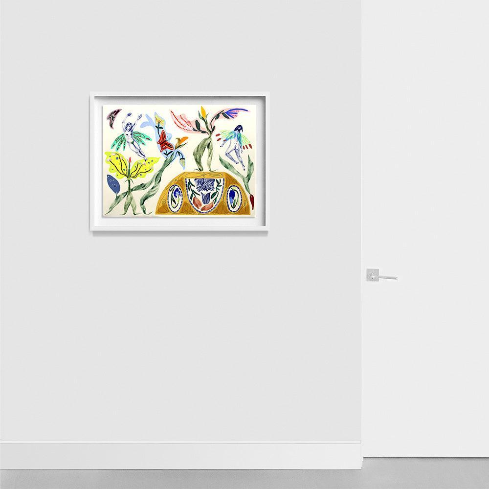 Drawing by Laura Burke