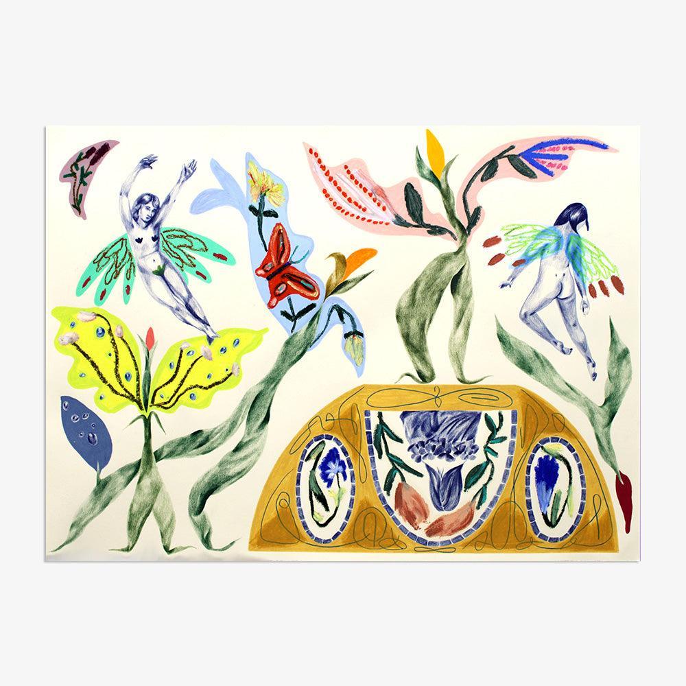 Drawing by Laura Burke