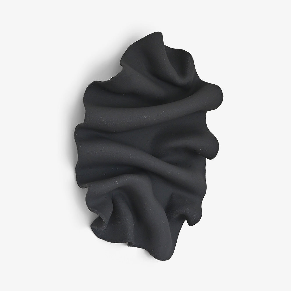 Wave Wall Sculpture (Black)
