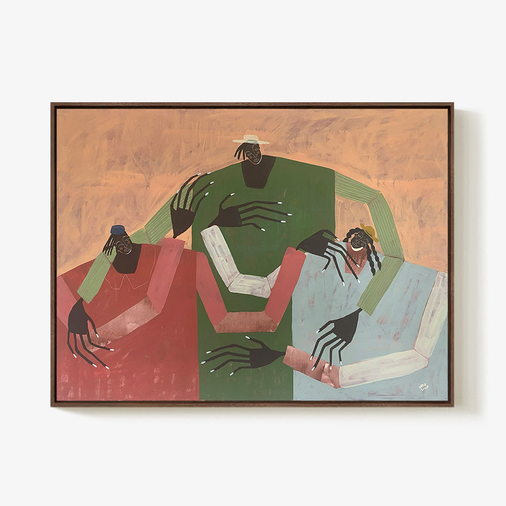 Painting by Ibi Meier-Oruitemeka