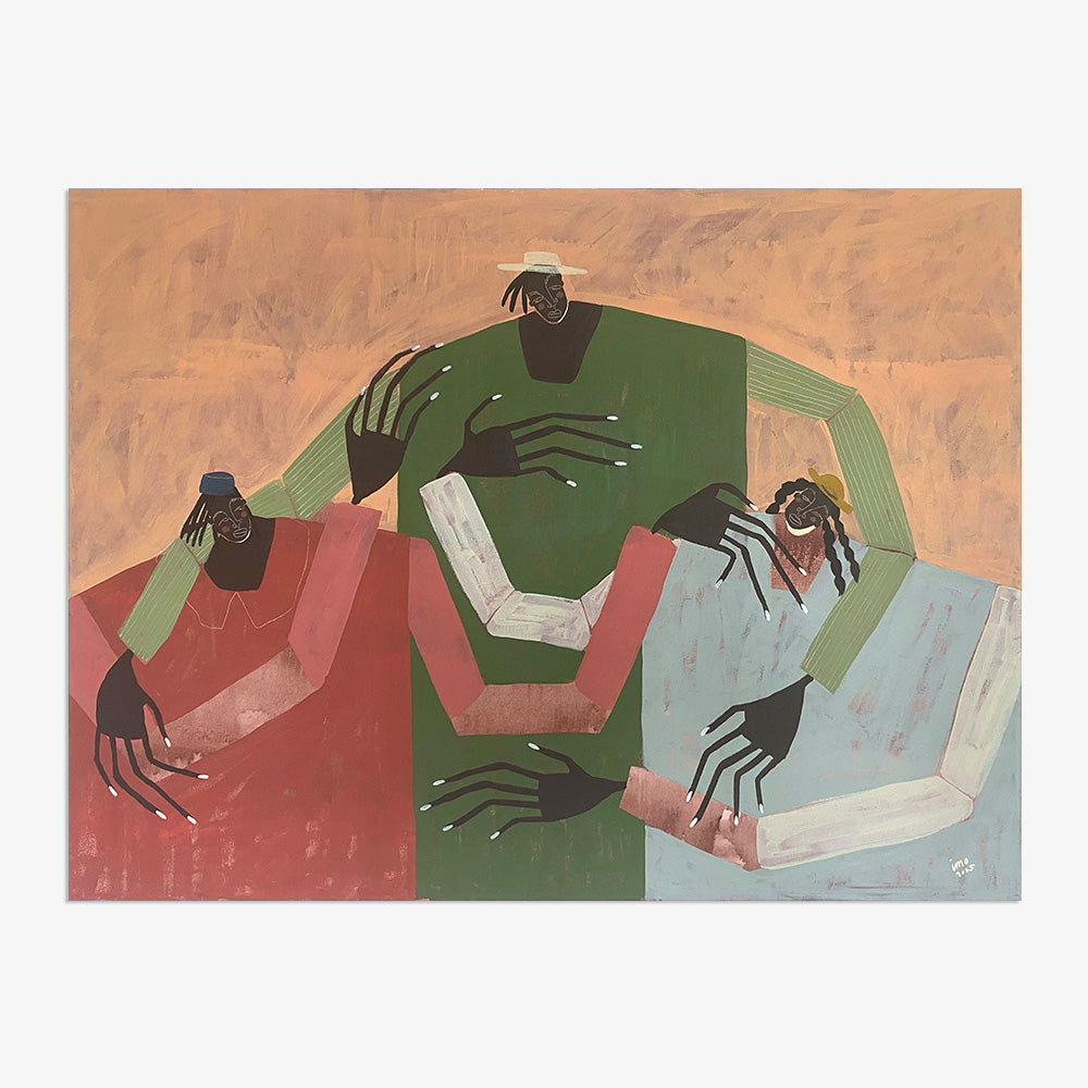 Painting by Ibi Meier-Oruitemeka