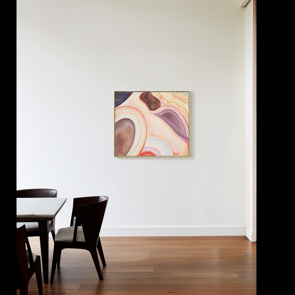 Painting by Georgia Elrod