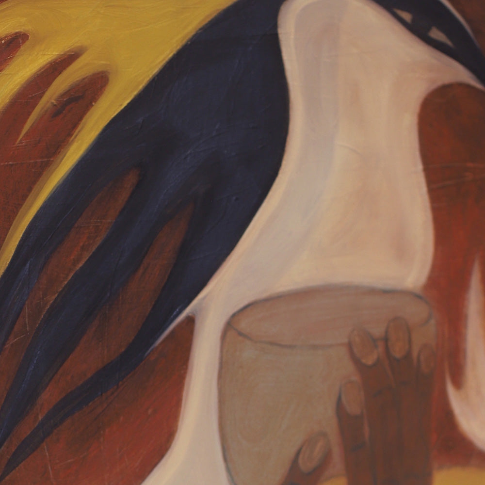 Painting by Cortney Herron