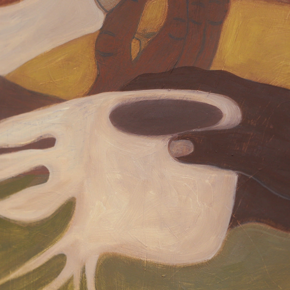 Painting by Cortney Herron