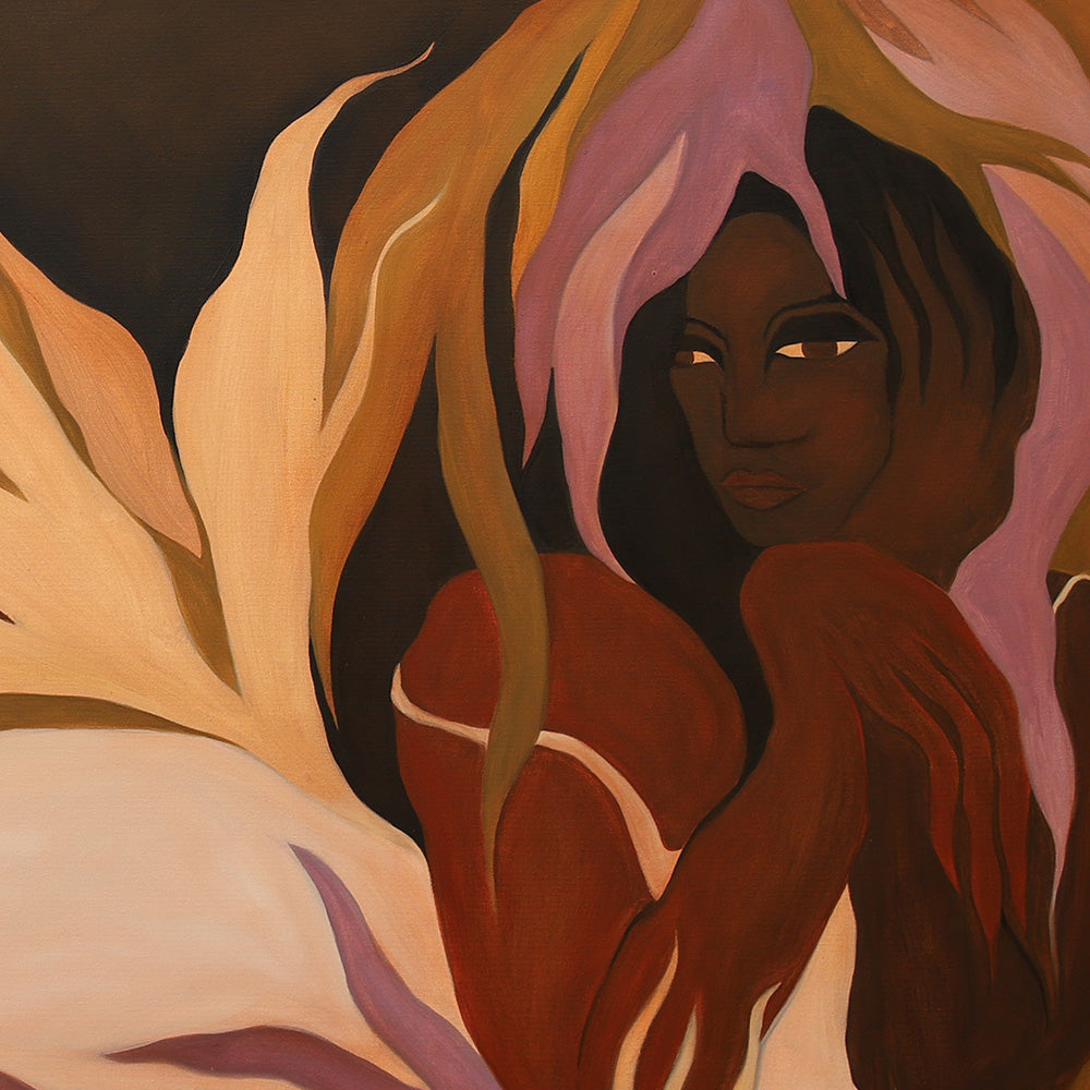 Painting by Cortney Herron