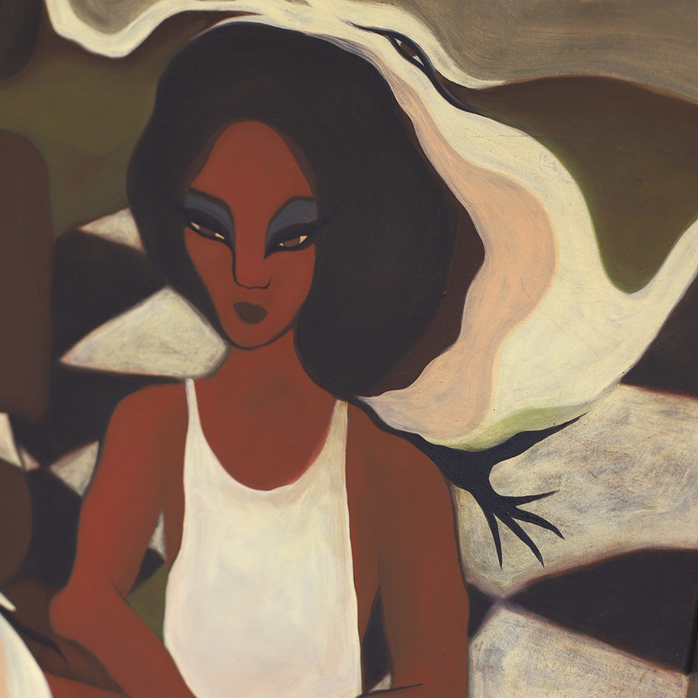 Painting by Cortney Herron