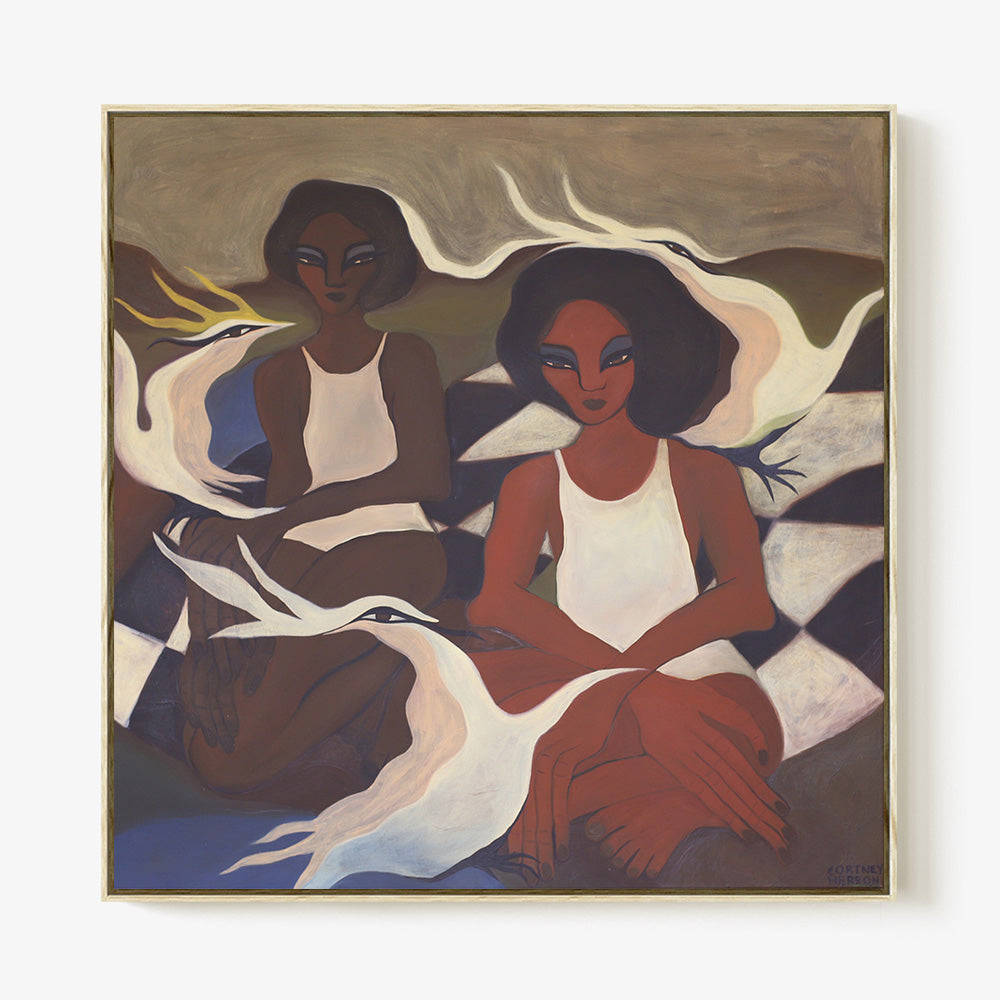 Painting by Cortney Herron