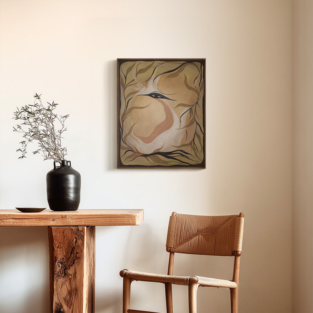 Painting by Cortney Herron