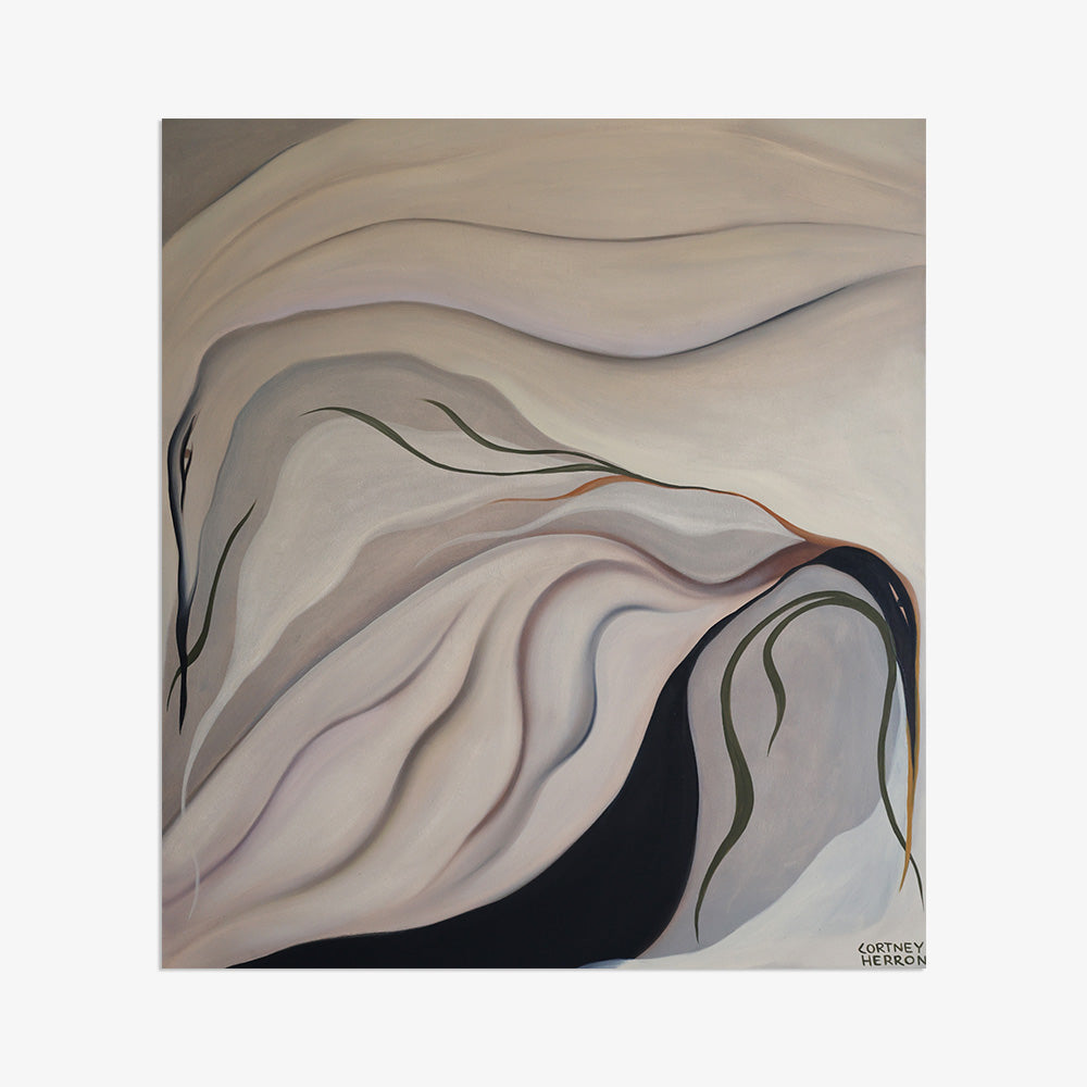 Painting by Cortney Herron