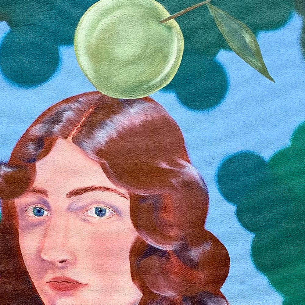 Painting by Laura Burke