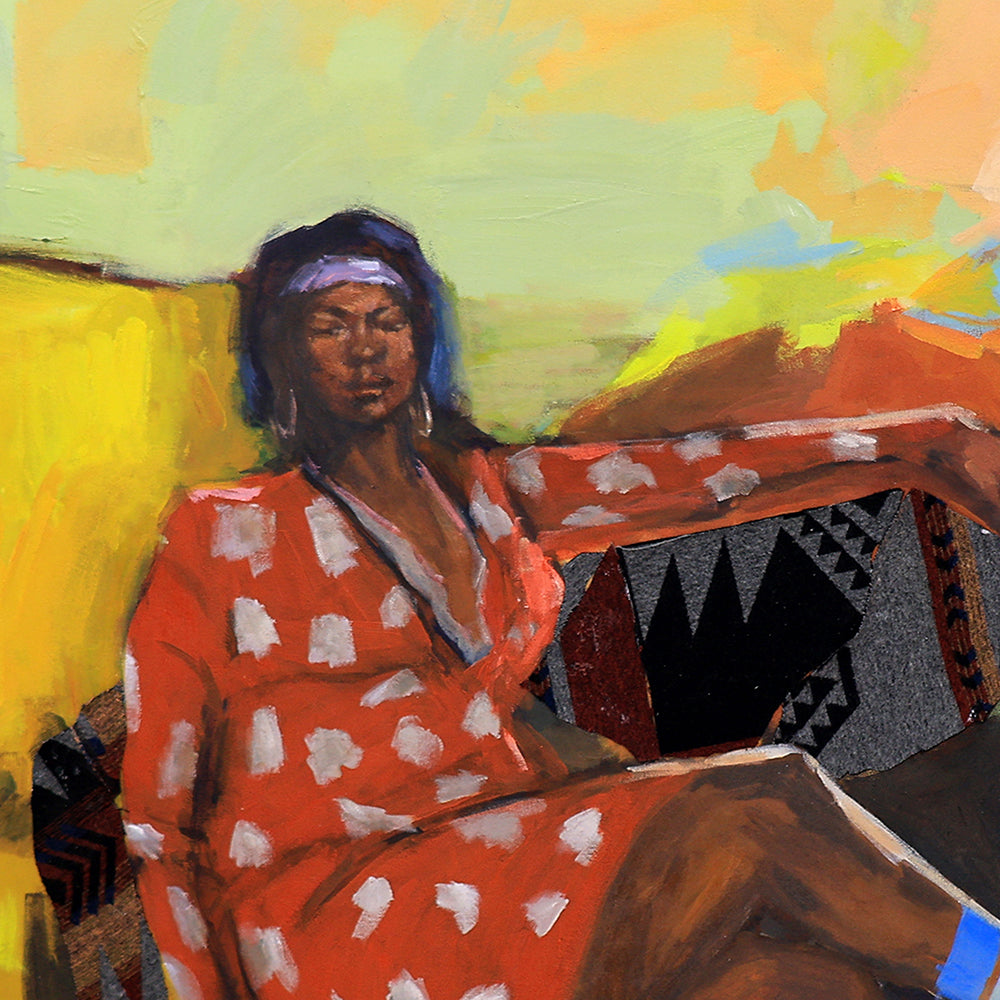 Painting by Abel Beyene