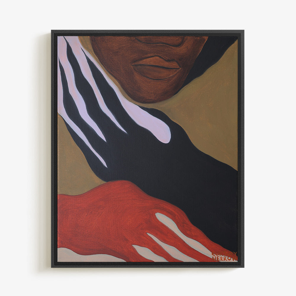 Painting by Cortney Herron