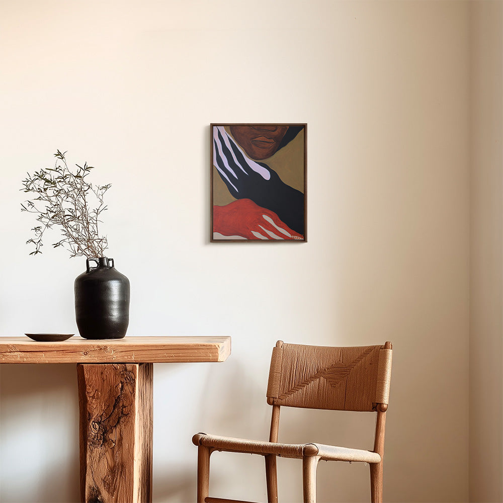 Painting by Cortney Herron