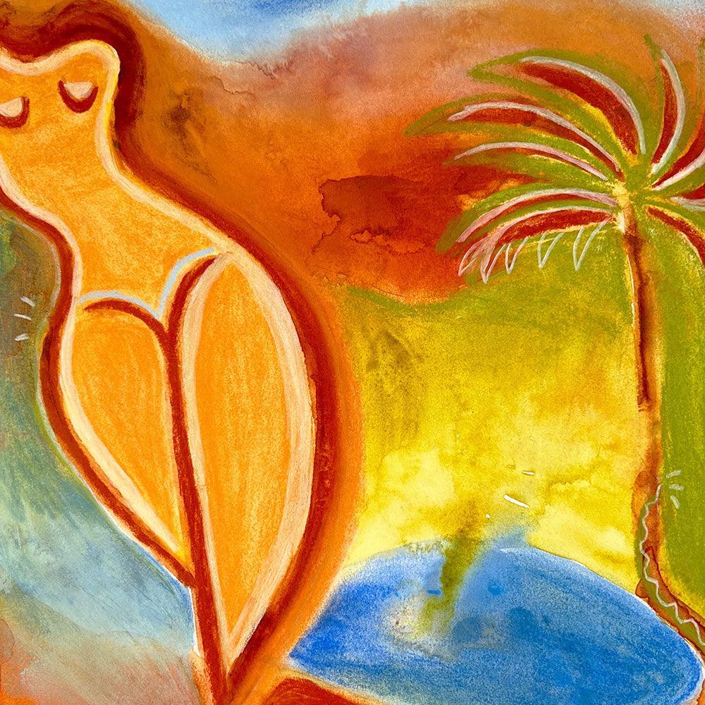 Painting by Hannah Carrick