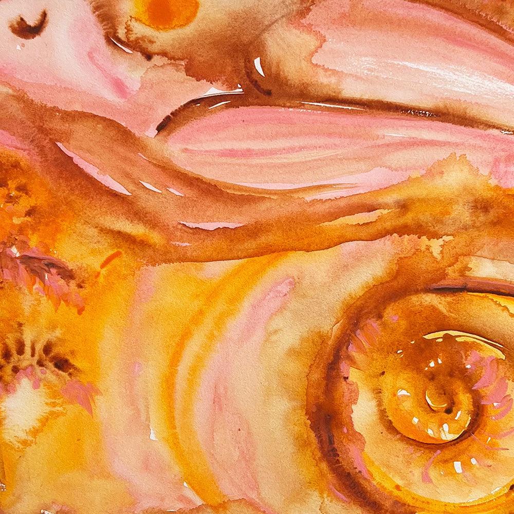 Painting by Hannah Carrick