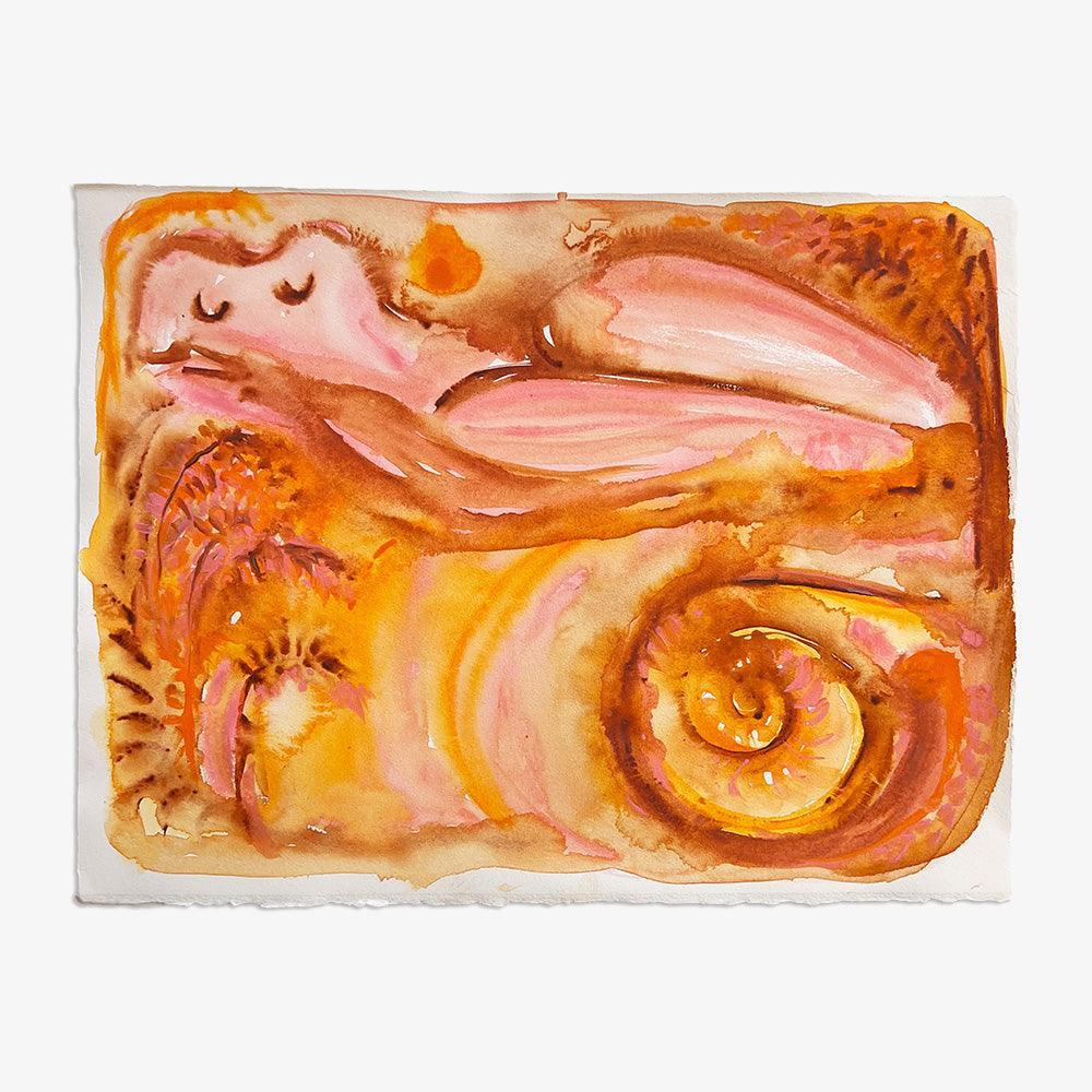 Painting by Hannah Carrick