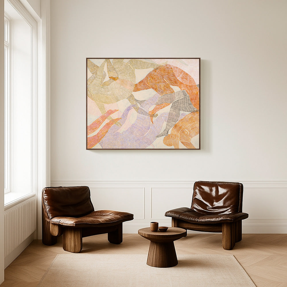 Painting by Sarana Haeata