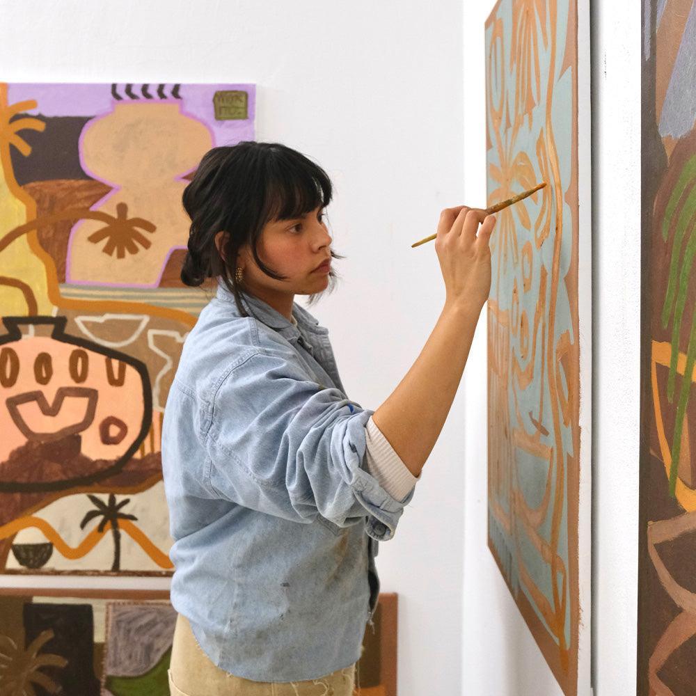 Mucho , Painting by Mucho Tappan