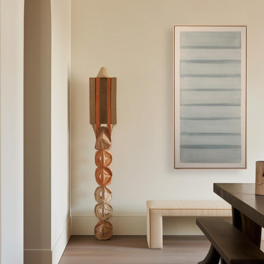 Rectangles in Blue-Grey n.2 , Painting by Rectangles in Blue-Grey n.2 Tappan