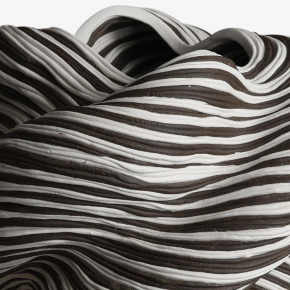 Black & White Vessel #2 , Sculpture by Black & White Vessel #2 Tappan