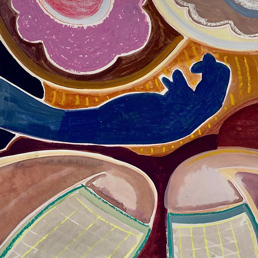 Painting by Georgia Elrod