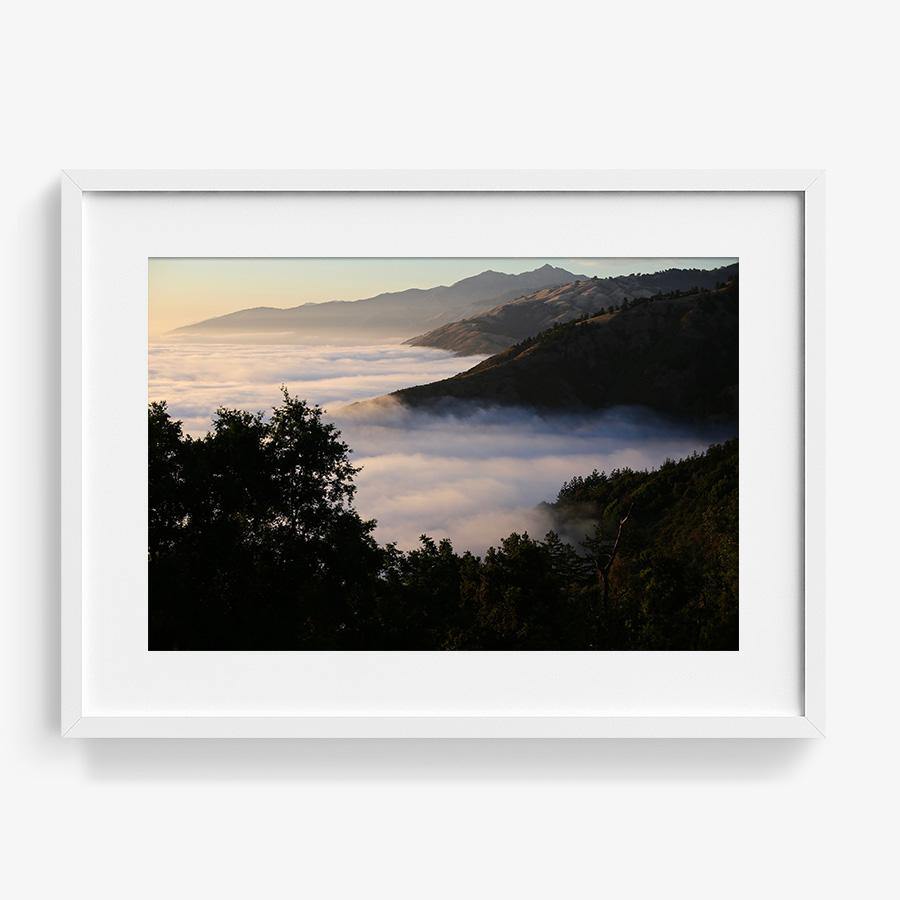 Above the Clouds (Big Sur), Photography  by  Above the Clouds (Big Sur) Tappan