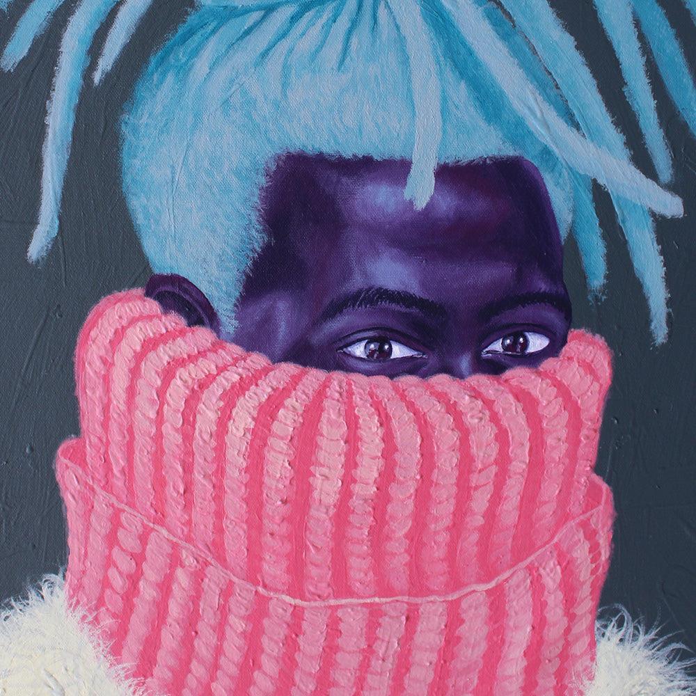 Painting by Qhamanande Maswana