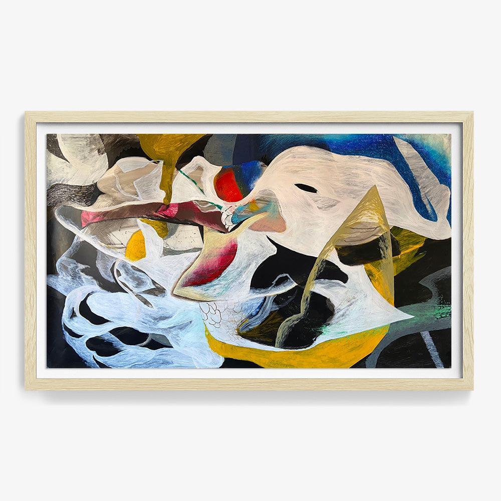 Painting by Eriko Tsogo