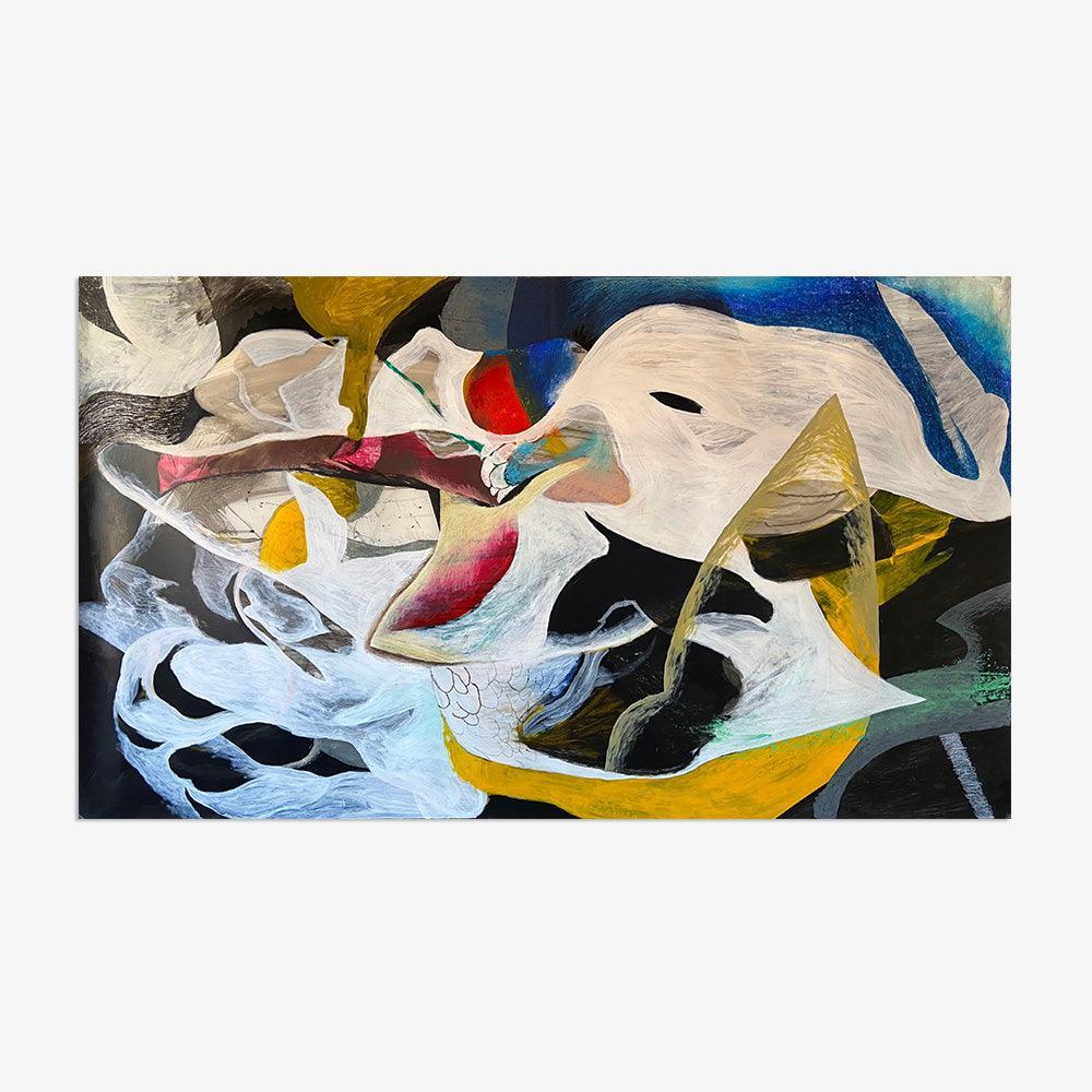 Painting by Eriko Tsogo