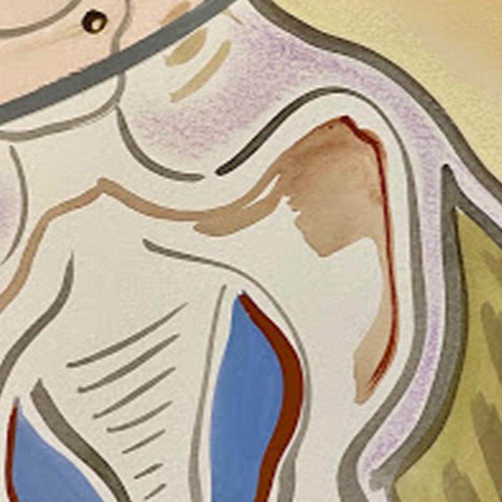 Painting by Georgia Elrod