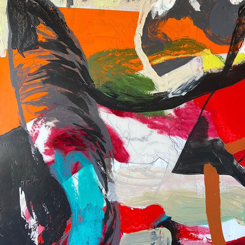 Painting by Eriko Tsogo