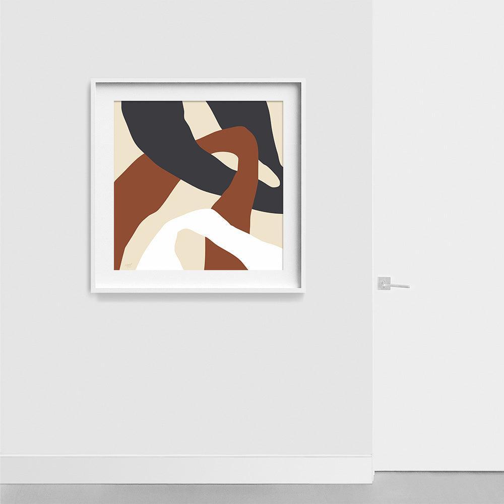 Clasp , Print by Clasp Tappan