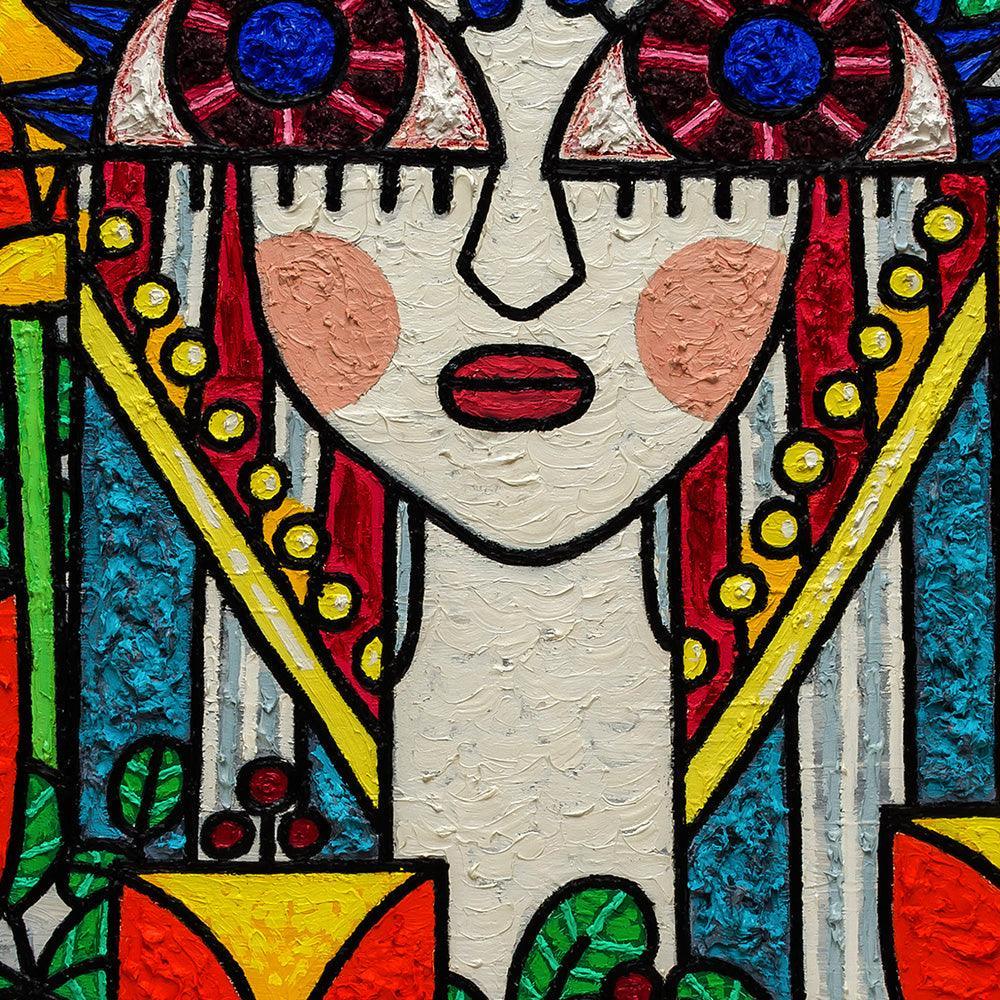 Painting by Helen Rebekah Garber