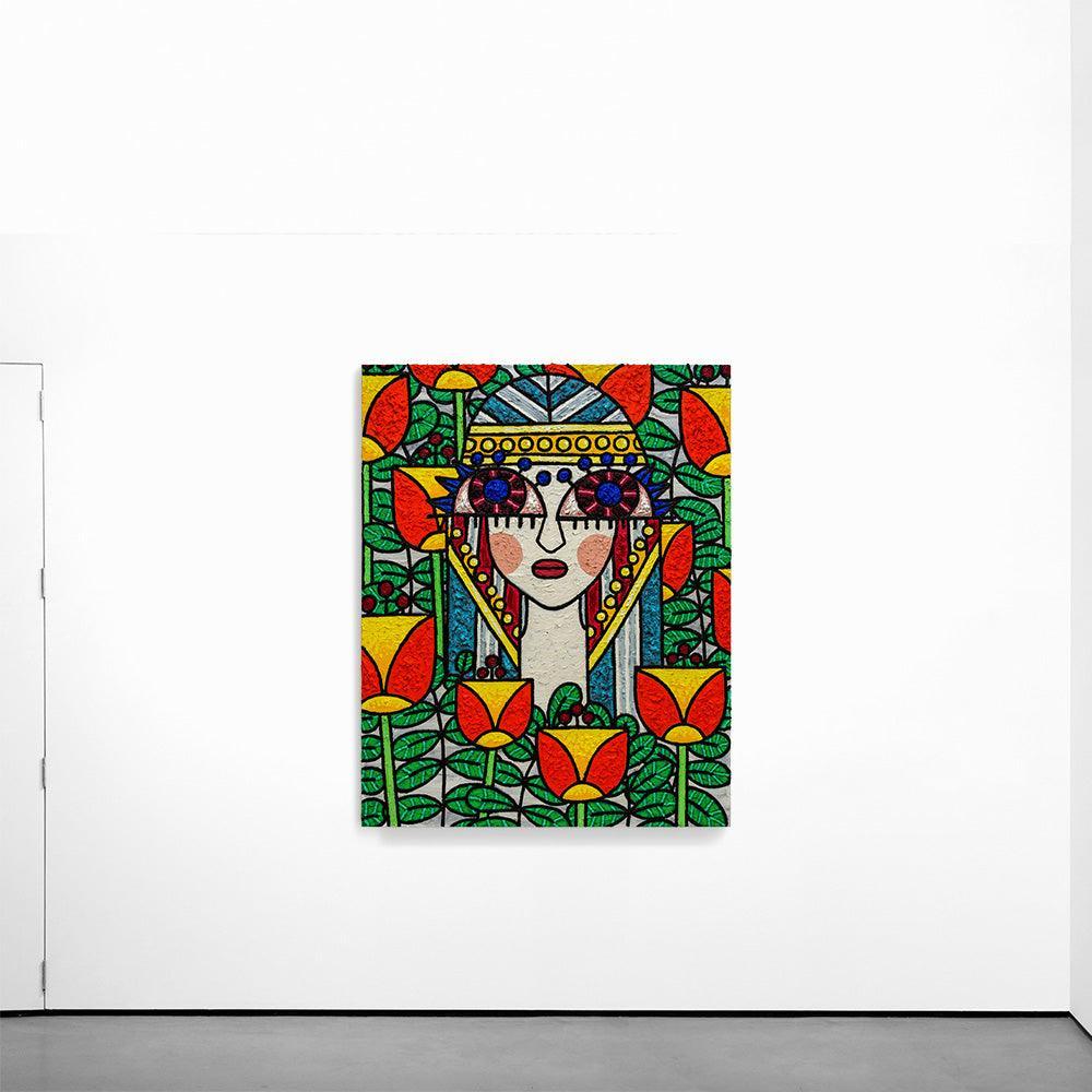 Painting by Helen Rebekah Garber