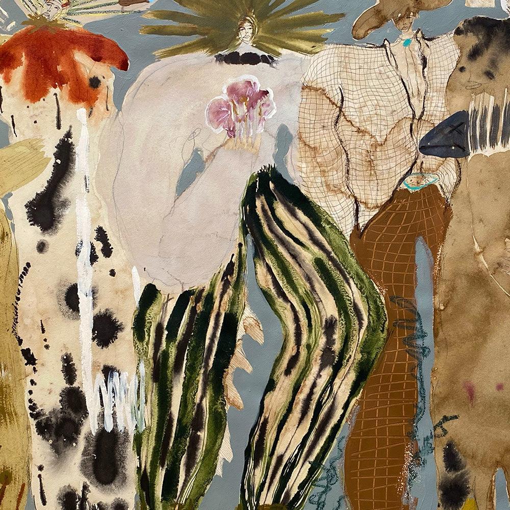 Painting by Caroline Pinney