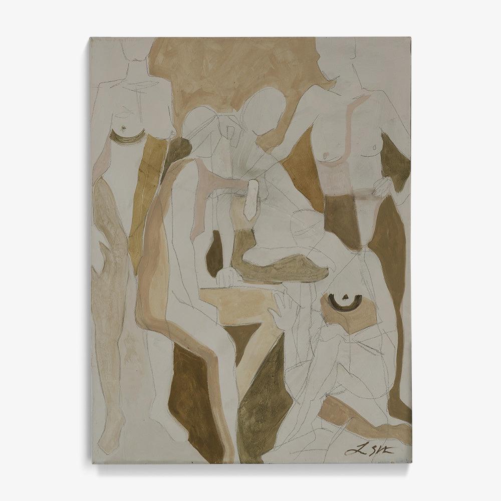 Painting by Lauren Skunta