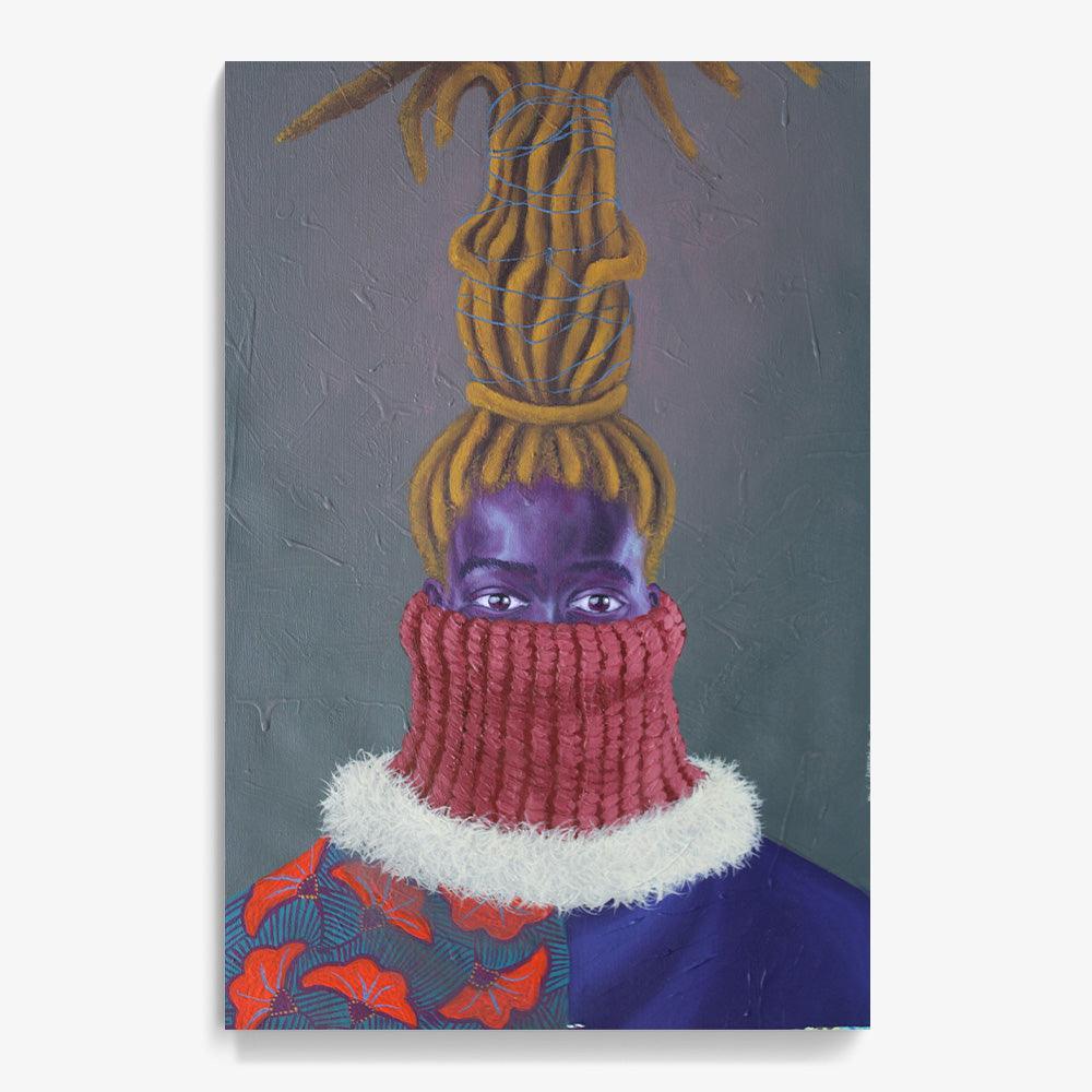 Painting by Qhamanande Maswana