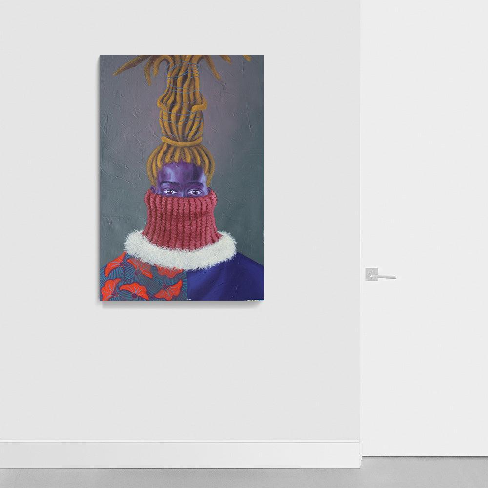 Painting by Qhamanande Maswana