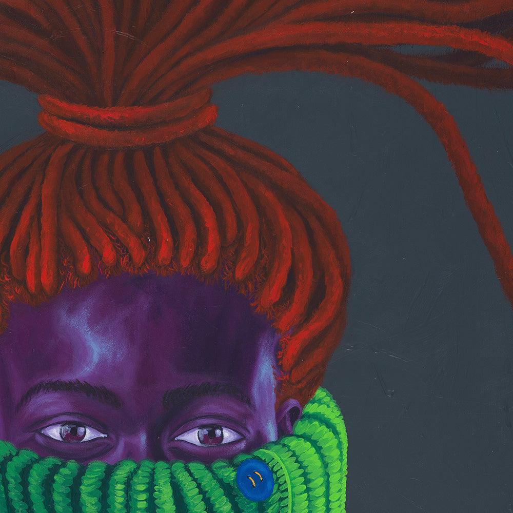 Painting by Qhamanande Maswana